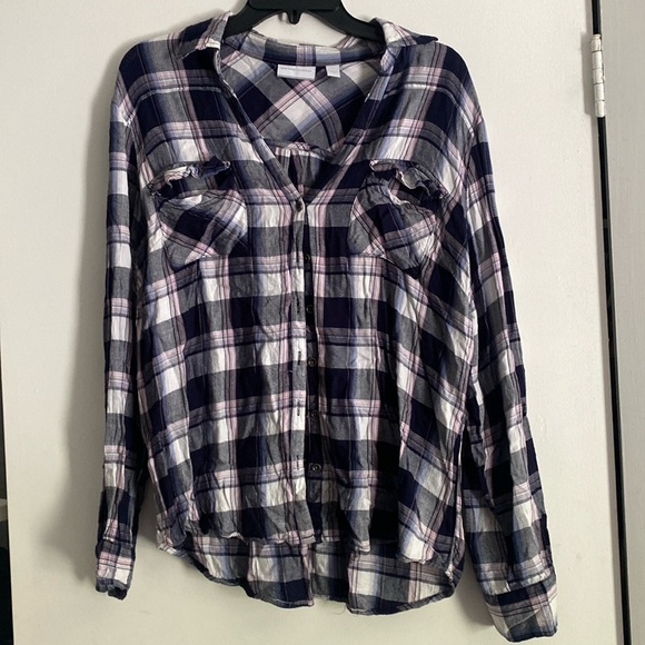 New York & Company Flannel - Picture 1 of 2